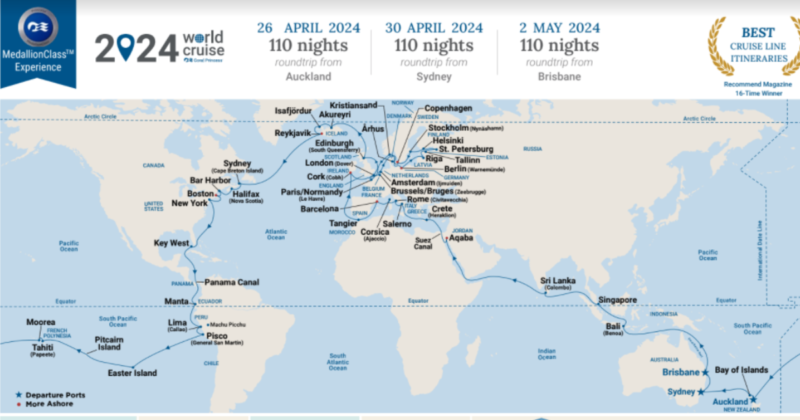 repositioning cruises to australia 2024