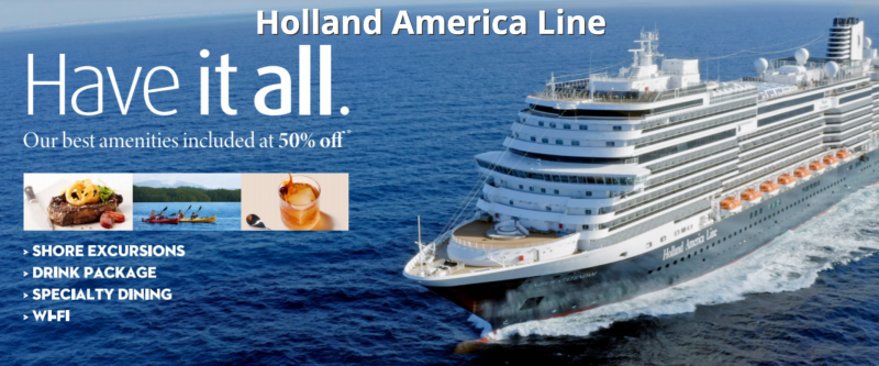 holland america cruise booking number