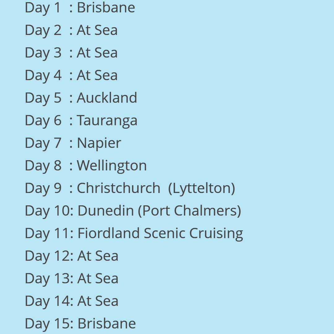 Itinerary (6)