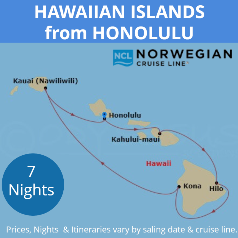 Hawaii and Repositioning Cruises Just Cruises