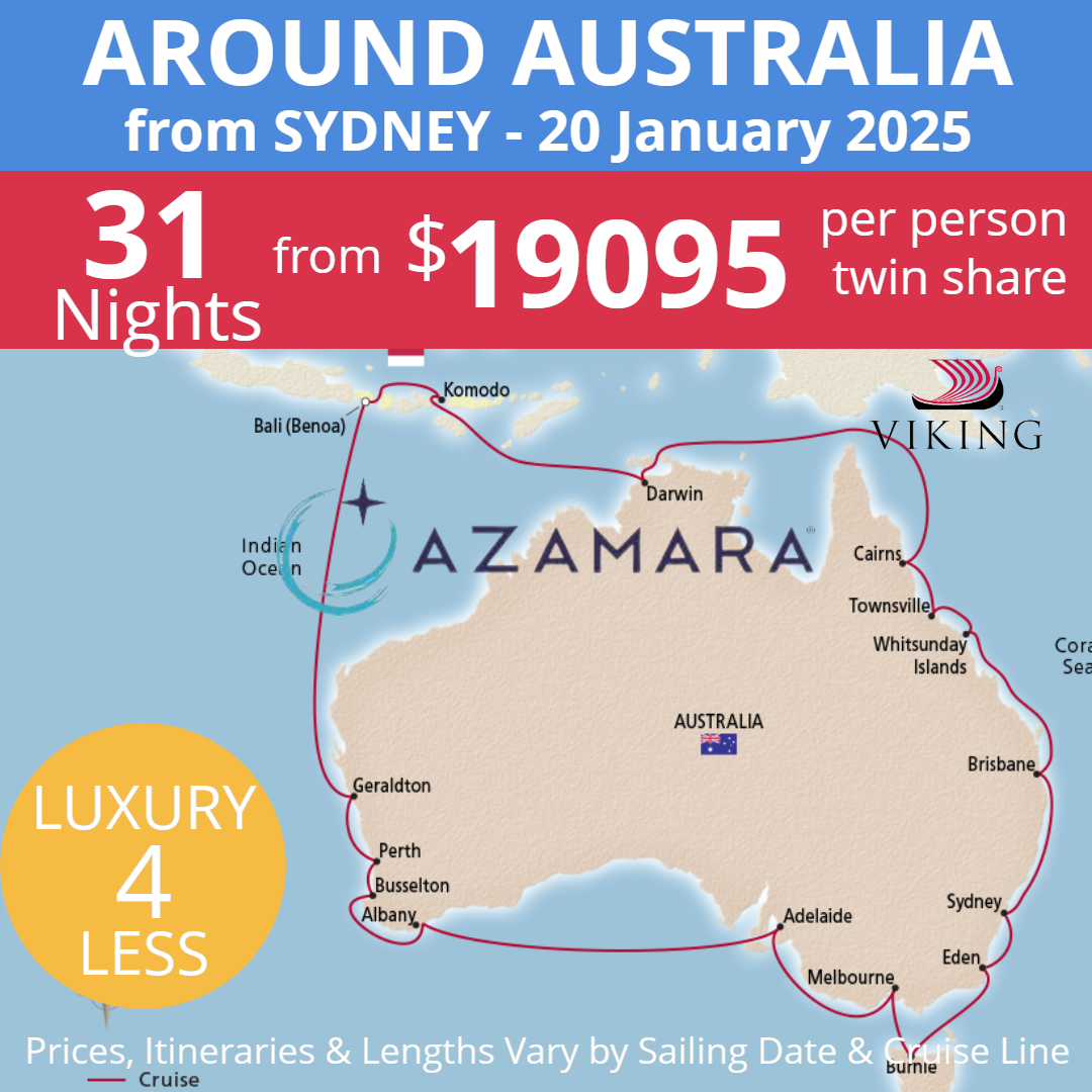 28 day cruise around australia 2022