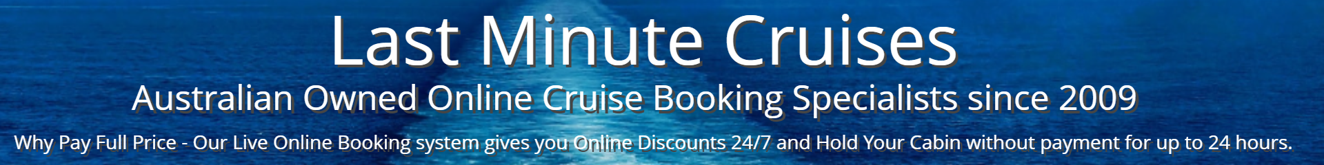 cheap last minute cruises australia